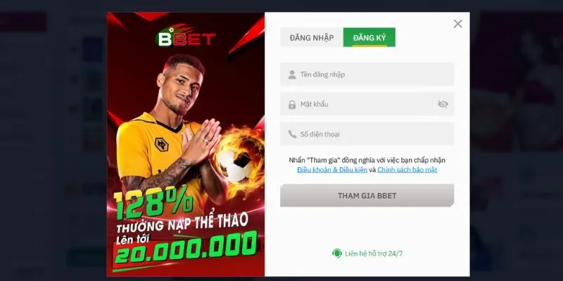 Quy trình mở tài khoản BBET